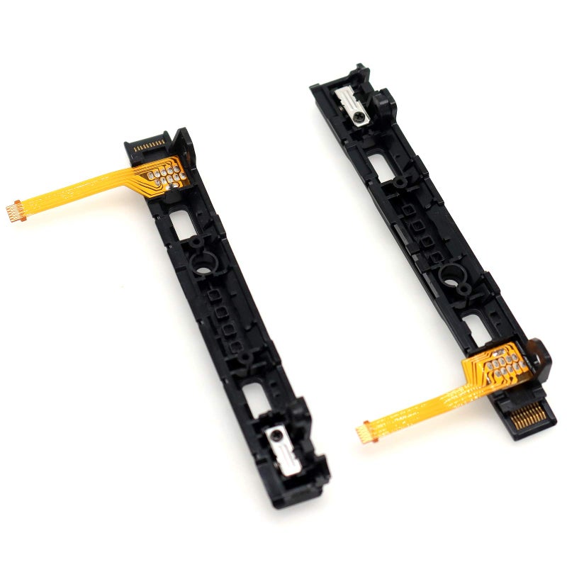 Deal4GO Left & Right Slide Rail w/Sensor Flex Cable Compatible with Nintendo Switch & Switch OLED Joycon Controller Slider Rail - Image 3